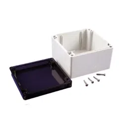 Hammond General Purpose Enclosure 119.4x119.4x80 mm Polycarbonate, 2291065-77
