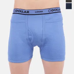 Dollar Pack Of 3 Mid-Rise Assorted Pure Cotton Trunks MLHTR-04-PO3-ASST1-picture-5