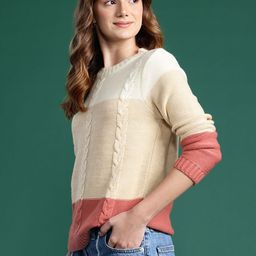 DressBerry Cable Knit Pullover-image-92