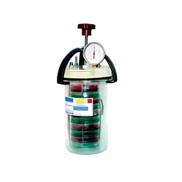 NSAW 3.5 L Transparent Polycarbonate Anaerobic Culture Jar NSAW-1582-29