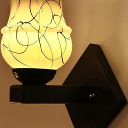 1ST TIME Black & White Glass Traditional Wall Lamp-picture-48