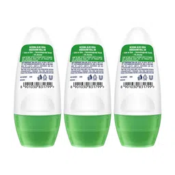 REXONA Pack of 3 Aloe Vera Underarm Roll On Deodorant For Women - 50ml Each image 4