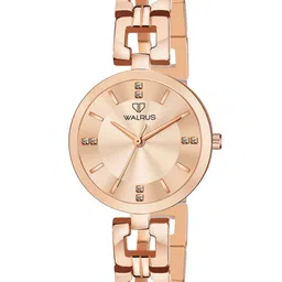 Walrus Women Gold-Toned Bracelet Style Straps Analogue Watch-image-81