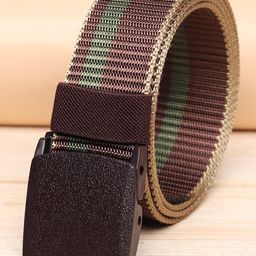 ZORO Men Black Textured Belt-image-103
