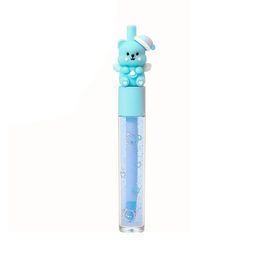 Huda crush Cute Bear Lip Gloss For Hydrating & Shiny Lips - 5 ml - Pink-picture-7