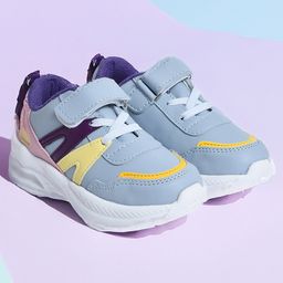 Mi Arcus Velcro Closure Colour Blocked Shoes - Multi Colour-image-42