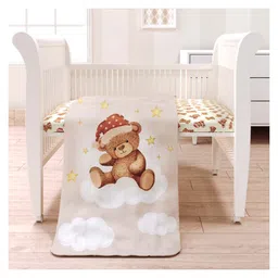 Fancy Fluff Organic Toddler Comforter - Cuddle Bear-picture-1