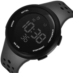 Shocknshop Men Digital Multi Function Watch WCH79Grey image 2