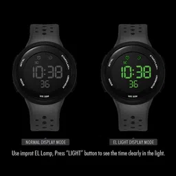 Shocknshop Men Digital Multi Function Watch WCH79Grey image 5