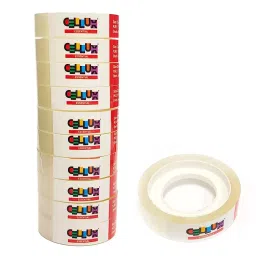 AIPL BGTE 0.5 inch X 18 m Transparent Essential Transparent Tape-picture-15