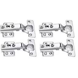 DiSS Lustre Steel Auto Soft Slide, Concealed Hinges for Half Overlay Door 8° Crank 4 (Pack of 4)-image-99