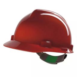 MSA Safety V-Gard Red Safety Helmet Adjustable, GV131-0000000-000-image-16
