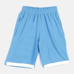 TINY HUG Boys Blue Mid-Rise Regular Shorts-25