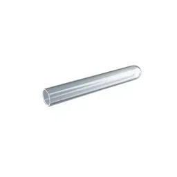 Biohall 75x10 mm Clear Borosilicate Glass 3.3 Wasserman Tube Rimless, BLS.WTR.02 (Pack of 100)-45