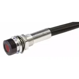 Oxley Red Panel Mount Indicator, 24V ac, 5 mm Mounting Hole Size, Lead Wires Termination, IP67, OXL/MIL50/24/AC/FL30/AlGaAs Red-picture-2