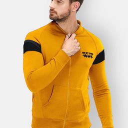 Maniac Men Yellow Solid Sweatshirt-picture-41