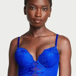 Victoria's Secret Abstract Bralette Bra Medium Coverage Underwired Heavily Padded-6