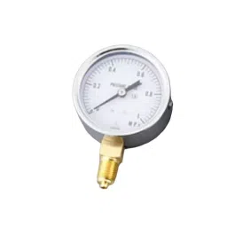AS ONE General-Purpose Pressure Gauge A Type Φ60, 1-7465-09-18