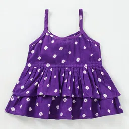 JAV CREATIONS Polka Dot Print Cotton Top-image-27