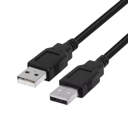 SETMI INDIA USB Male to Male Cable 5 m for Data Transfer and Charging, Black-81