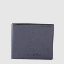THe VerTicaL Men Textured Leather Two Fold Wallet-50
