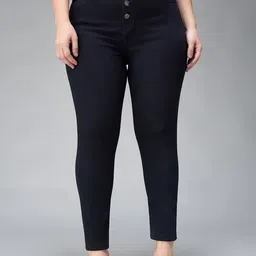 Miss Chase A+ Women Skinny Fit High-Rise Stretchable Jeans-image-79