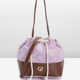 Caprese Floral Printed Potli Sling Bag-image-14