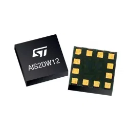 Stmicroelectronics 3-Axis Surface Mount Accelerometer 3.6 V 12 Pin LGA, AIS2DW12TR (Pack of 5)-64