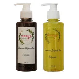 Inaaya Organics Earthy Green Organic Face Wash& Lemon Grass Body Wash 500ml-picture-25