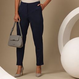 Chemistry Women High-Rise Pleated Trousers-picture-5