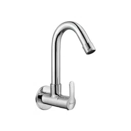 Parryware Wall Mounted Sink Cock Pruno Series Silver Stainless Steel Chrome Finish, T5821A1-picture-42