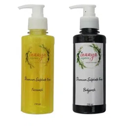 Inaaya Organics Yellow Meadow Organic Face Wash & Chocolate Body Wash 500ml-picture-42