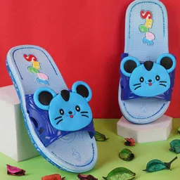 BAESD Kids Printed Sliders-16
