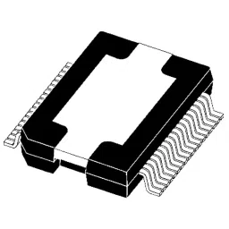 Stmicroelectronics Brushed Motor Driver IC 52 V 2.8 Amp 36 Pin PowerSO, L6207PD-4