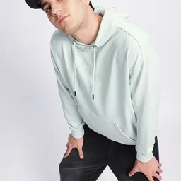 glitchez Chill Vibes Only Hooded Relaxed Sweatshirt-image-42