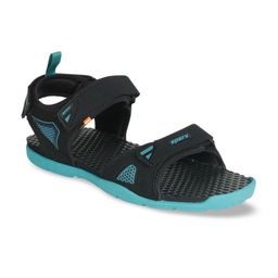 Sparx Men Black & Blue Sports Sandals-picture-16