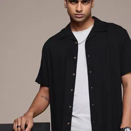 R.Code by The Roadster Life Co. Opaque Casual Shirt-image-95