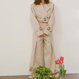 Blooming Tales Women Lapel Collar Solid Lightweight Leather Jacket-picture-7