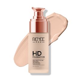 Renee Pro HD Foundation With Vitamin E - 30ml - Sandal-0