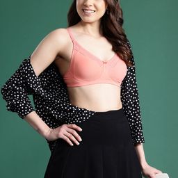 DressBerry Self Design Full Coverage Non Padded Bra-10