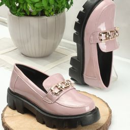 ICONICS Women Waterproof Lining Horsebit Loafers-25