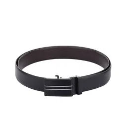 Kastner Men Black Textured Belt-image-80