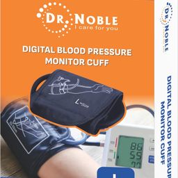 DR. NOBLE Digital Blood Pressure Monitor Cuff – Accurate & Easy-to-Use Home Monitoring image 1