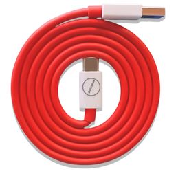 Flute Type A to Type C VOOC Cable- Red-27