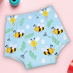 Moms Home 100% Cotton Unisex Baby Padded Underwear -Bee - Size 1 (1-2Y) - Pack of 1-18