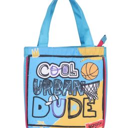Echo Boomers Blue Cool Printed Lunch Bag- Insulated, Spacious & Stylish for School, Work, or Outings-image-79