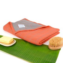 Doctor Towels Banana Double Cloth Bath Towel - Rustic Orange-image-15