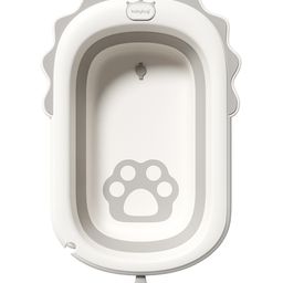 Babyhug Foldable Bath Tub - Grey-18