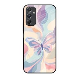 QRIOH Opulent Wings Printed Lightweight Silicone Samsung Galaxy F34 5G Glass Back Case-image-72