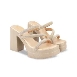 Stylestry Block Sandals-40